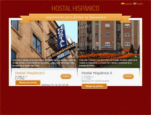 Tablet Screenshot of hostalhispanico.com